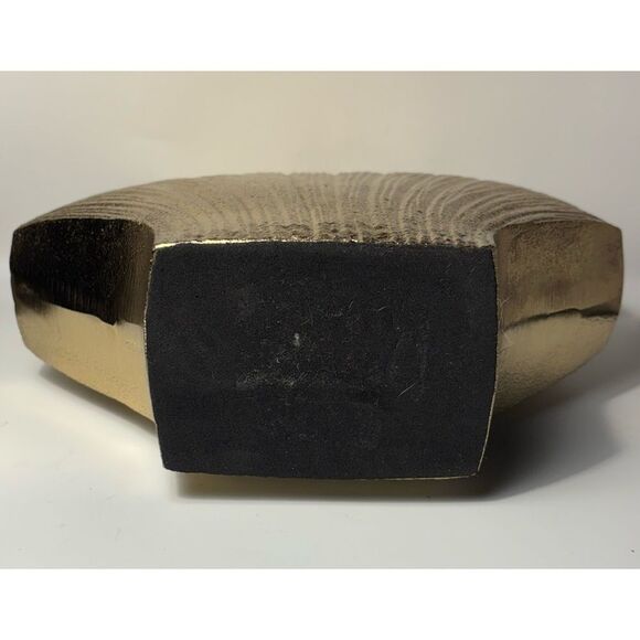 MCM OROA Gold Seashell Vase / New - Picture 9 of 14